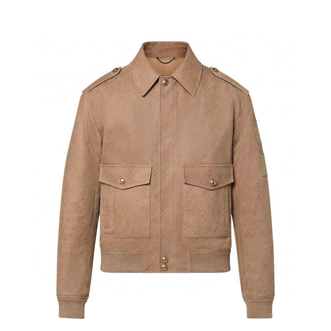 ÁO LOUIS VUITTON EPI LEATHER JACKET TOP QUALITY AAA