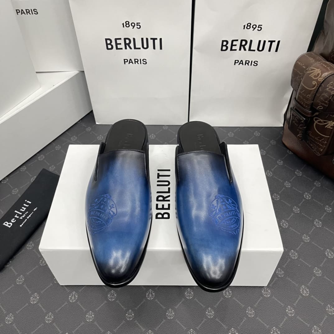 GIÀY BERLUTI CYRUS OMAN SCRITTO TOP QUALITY SHOES AAA