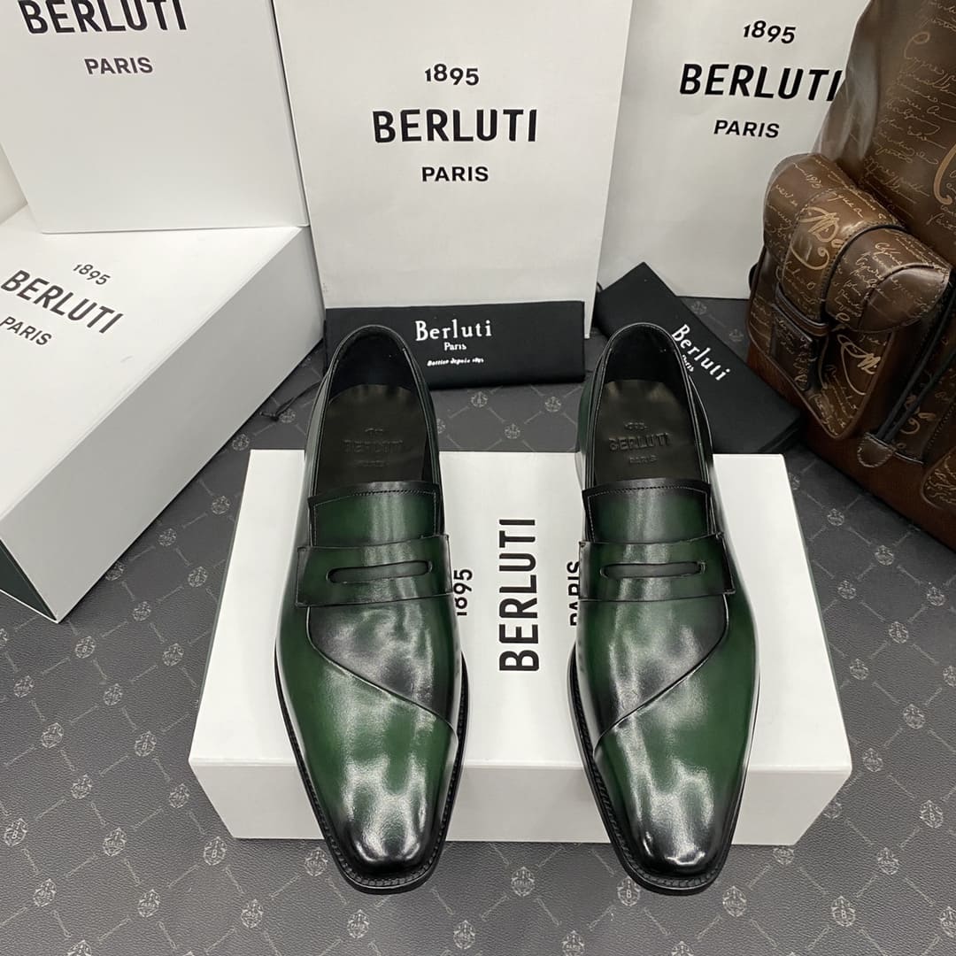 GIÀY BERLUTI ANDY SCRITTO TOP QUALITY SHOES AAA