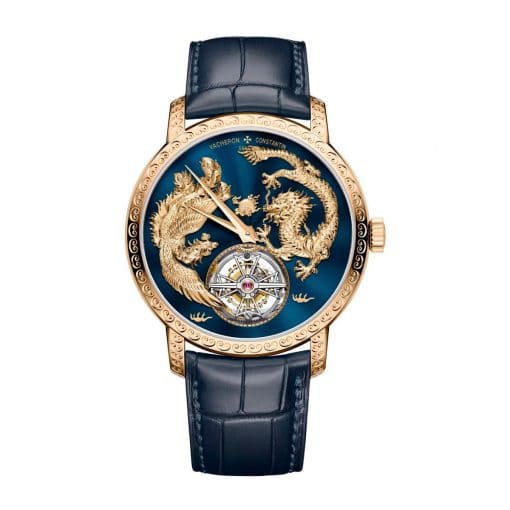 Đồng hồ Vacheron Constantin Traditionelle Dragon Phoenix số màu xanh