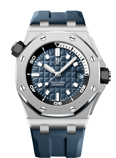 Đồng hồ Ademars Piguet Royal Oak Offshore Diver mặt số màu anh navy