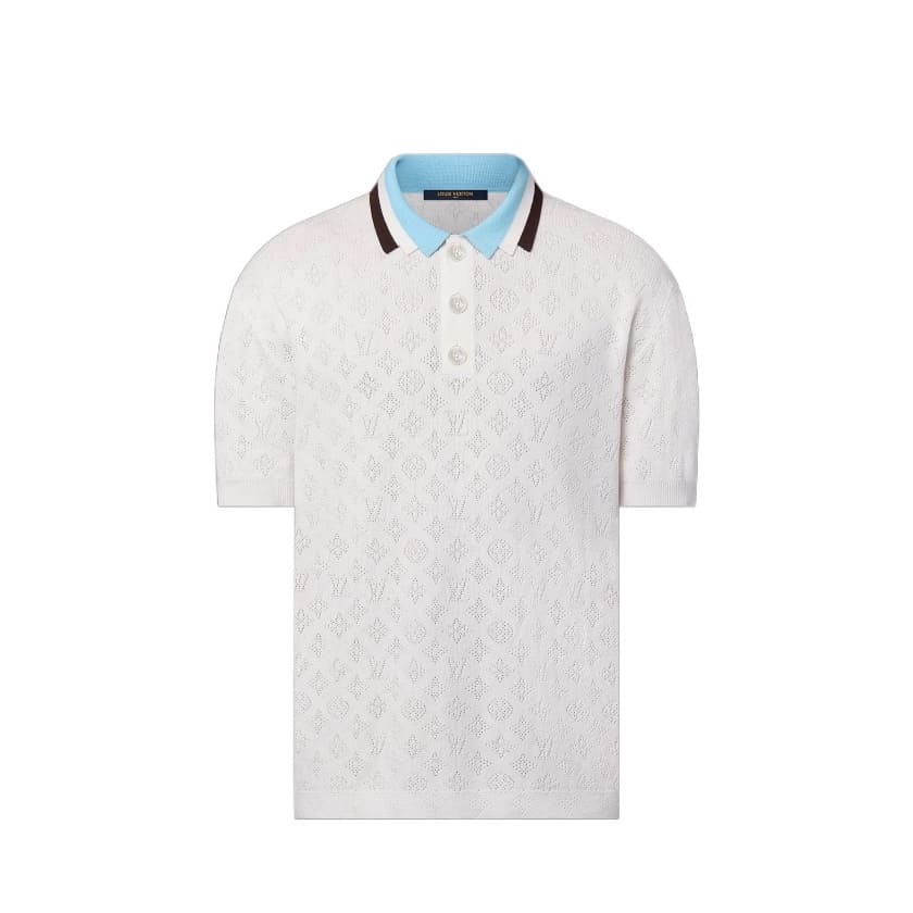 ÁO LOUIS VUITTON POLO WOOL SHIRT NAM NỮ