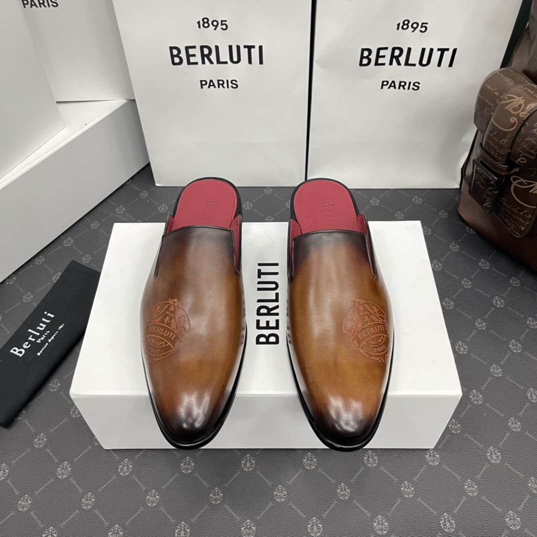 GIÀY BERLUTI CYRUS OMAN SCRITTO TOP QUALITY SHOES AAA