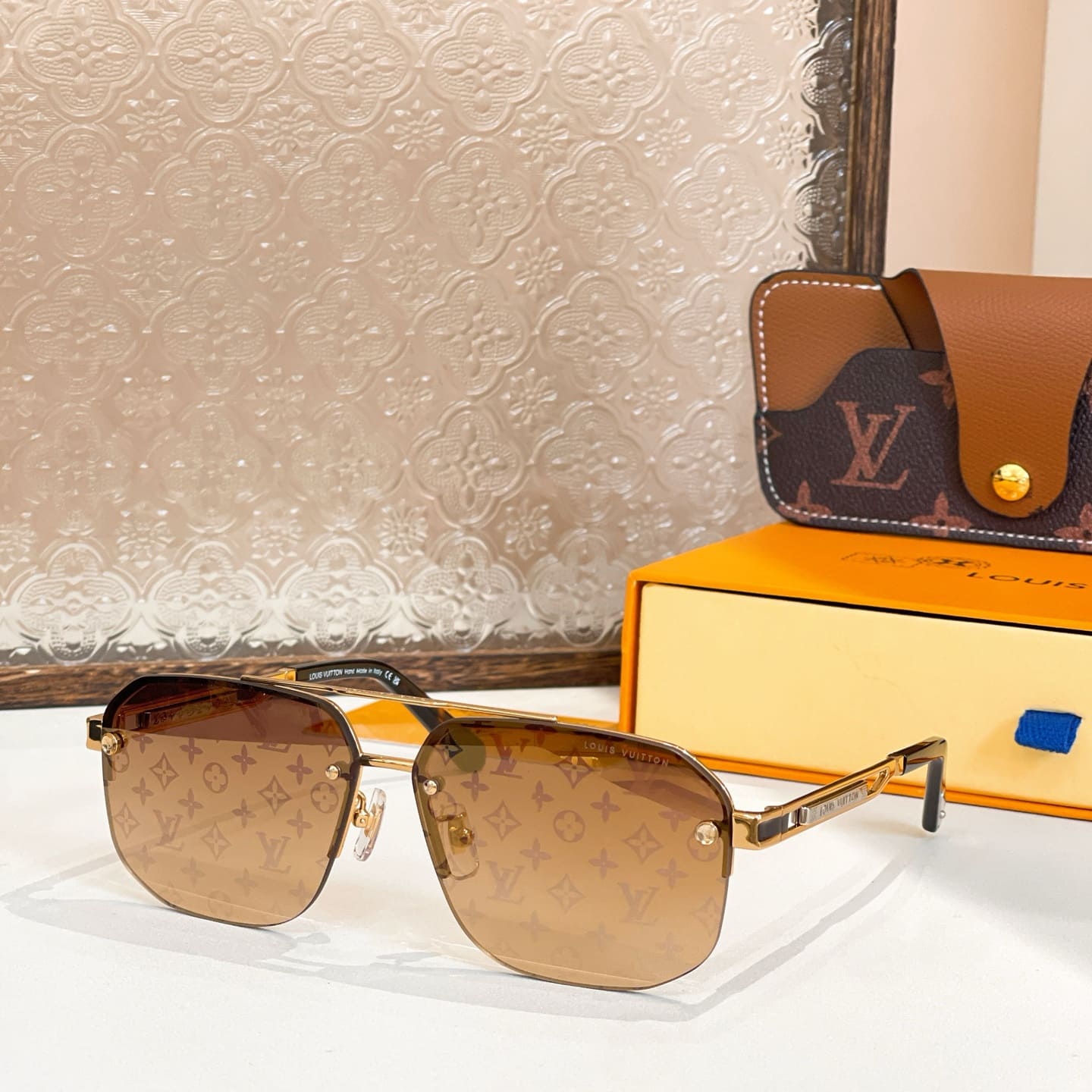 Kính LOUIS VUITTON METAL FRAME HIGH CLASSY AAA