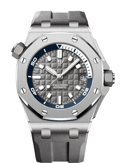 Đồng hồ Ademars Piguet Royal Oak Offshore Diver mặt số màu xám