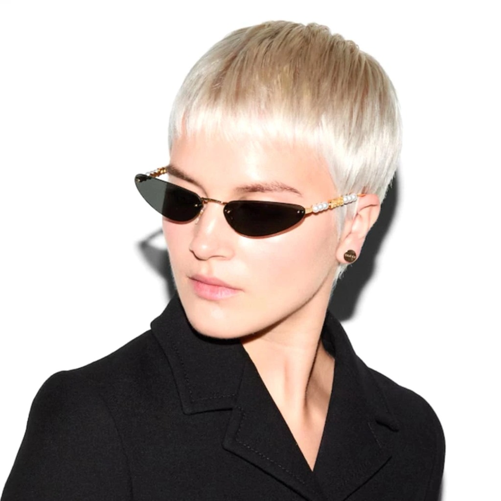 Kính GUCCI METAL PEARL FRAME HIGH CLASSY AAA