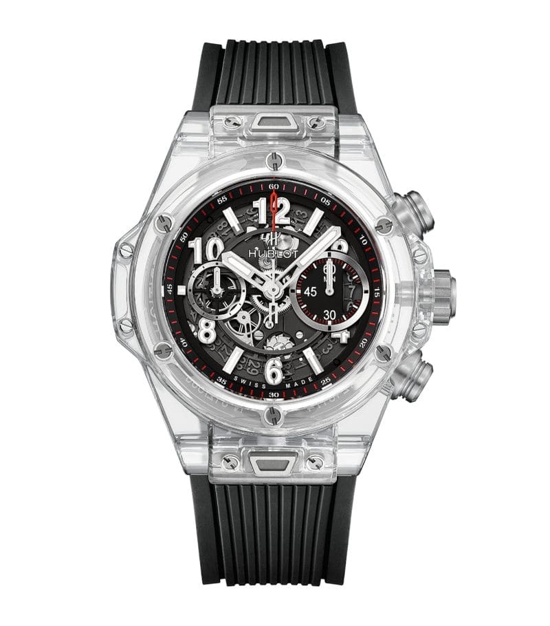 ĐỒNG HỒ HUBLOT Sapphire Big Bang Unico Magic Watch 45mm mặt số màu đen