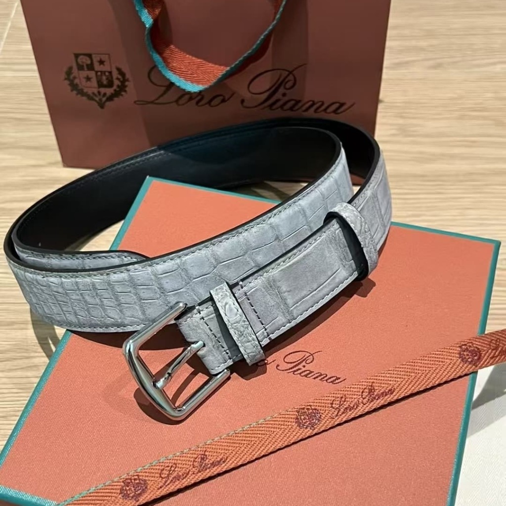 DÂY LƯNG LORO PIANA DA CÁ SẤU HIGH CLASSY AAA