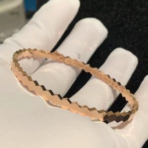 Vòng tay Chaumet Bee My Love vàng hồng 18K