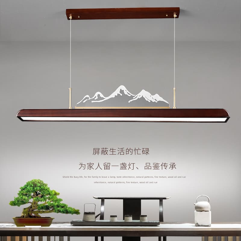 Đèn Chùm kiểu Nhật Bản,gỗ nguyên khối,phòng ngủ,phòng khách sang trọng S104(Liên hệ để được giá tốt nhất)