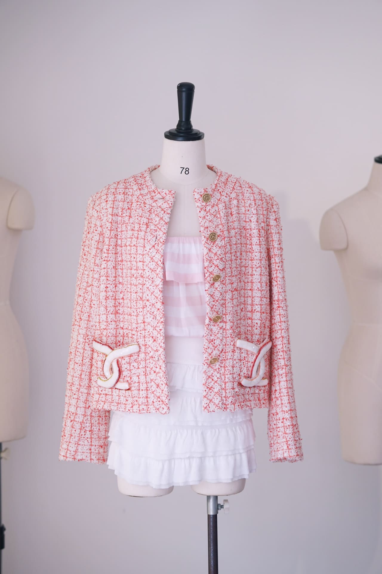 BỘ ĐỒ COCO CHANEL PINK PARTY High Classy