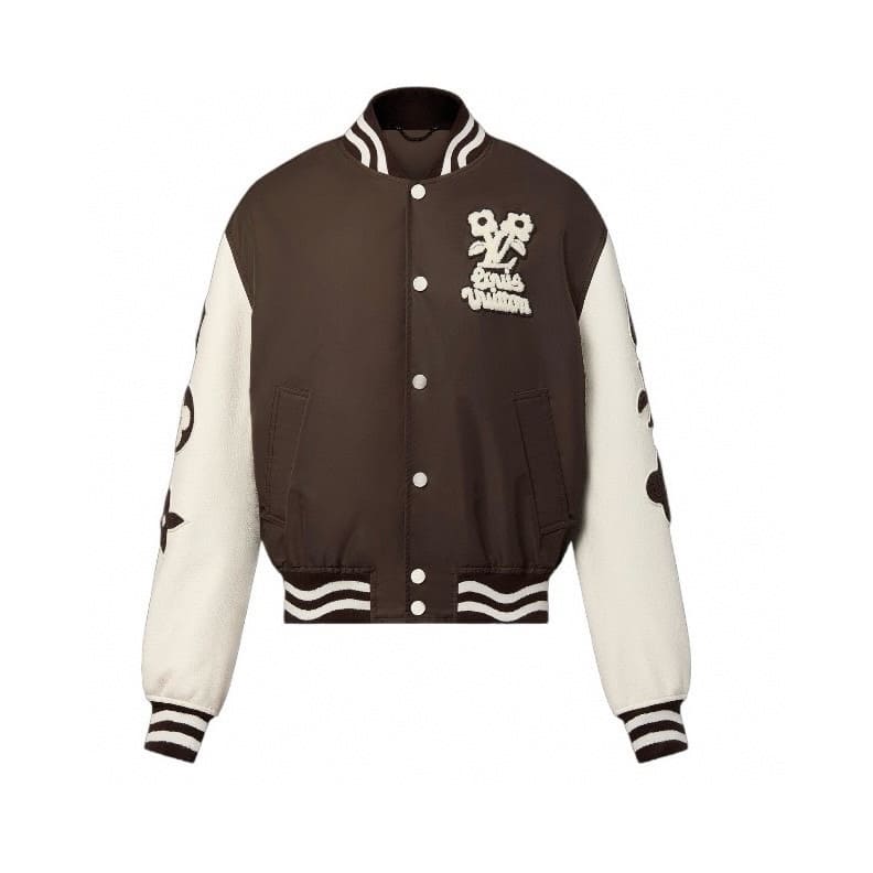 ÁO LOUIS VUITTON BOMBER LEATHER JACKET TOP QUALITY AAA