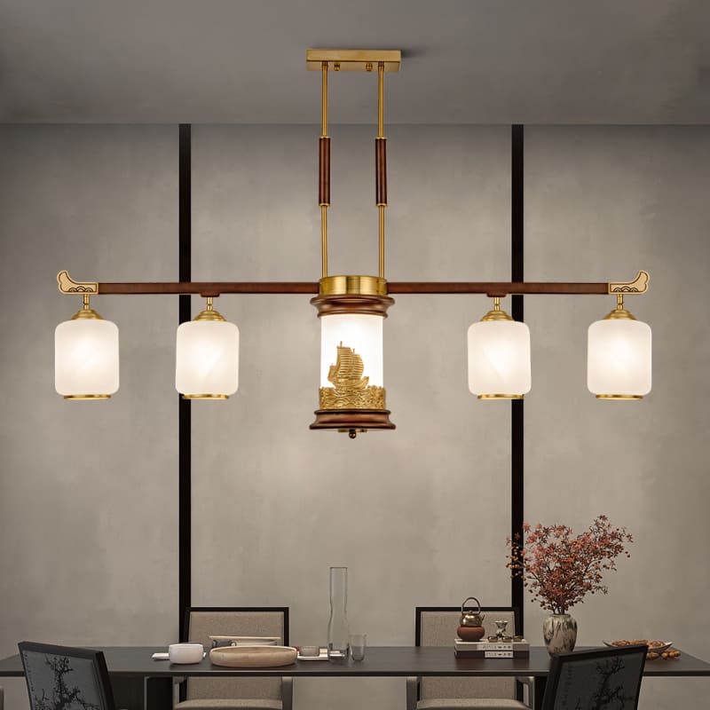 Đèn Chùm bằng đồng kiểu Trung Quốc phòng ngủ,phòng khách sang trọng S94(Liên hệ để được giá tốt nhất)