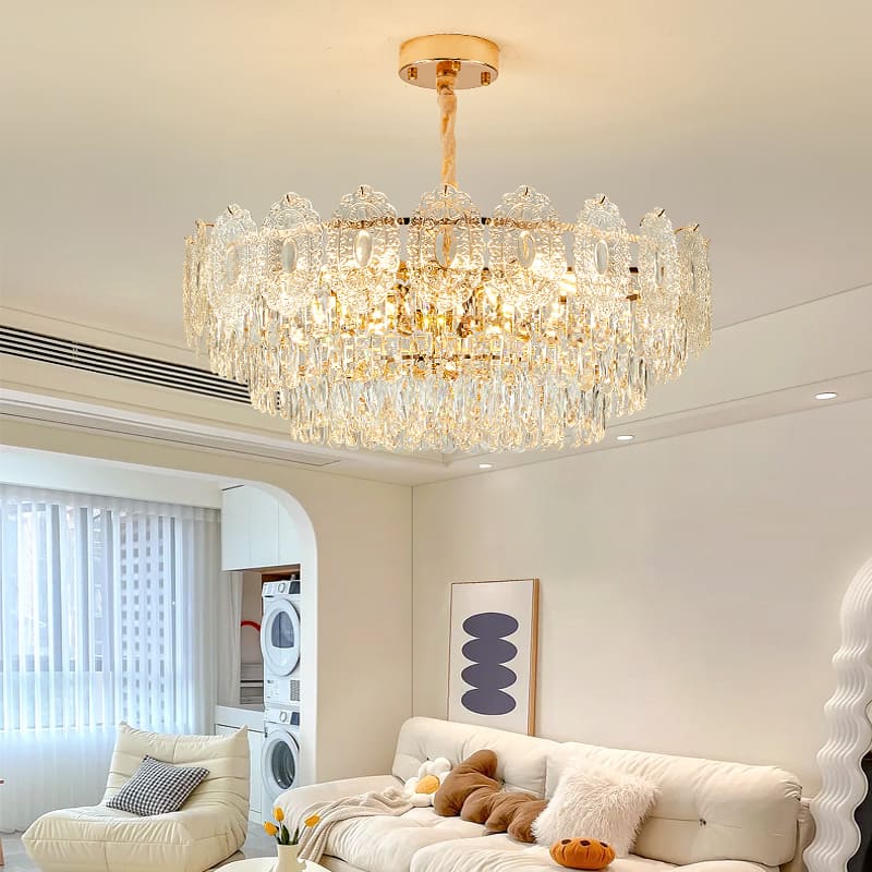 Đèn Chùm pha lê nhà hàng,phòng khách sang trọng S152(Liên hệ để được giá tốt nhất)