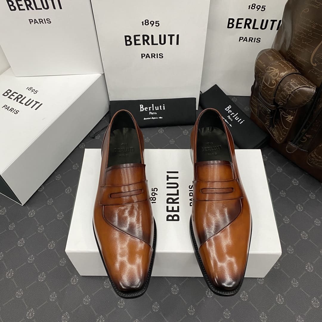GIÀY BERLUTI ANDY SCRITTO TOP QUALITY SHOES AAA