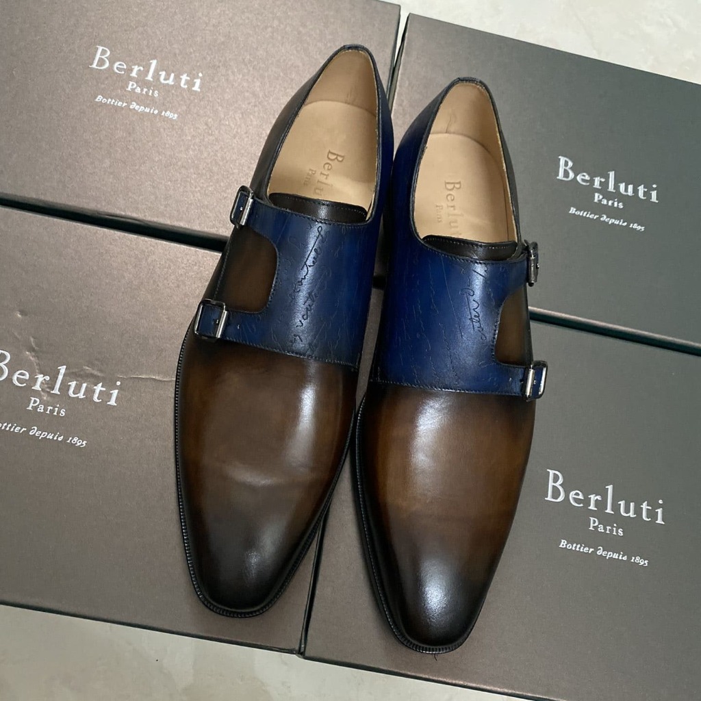 GIÀY BERLUTI ANDY SCRITTO TOP QUALITY SHOES AAA