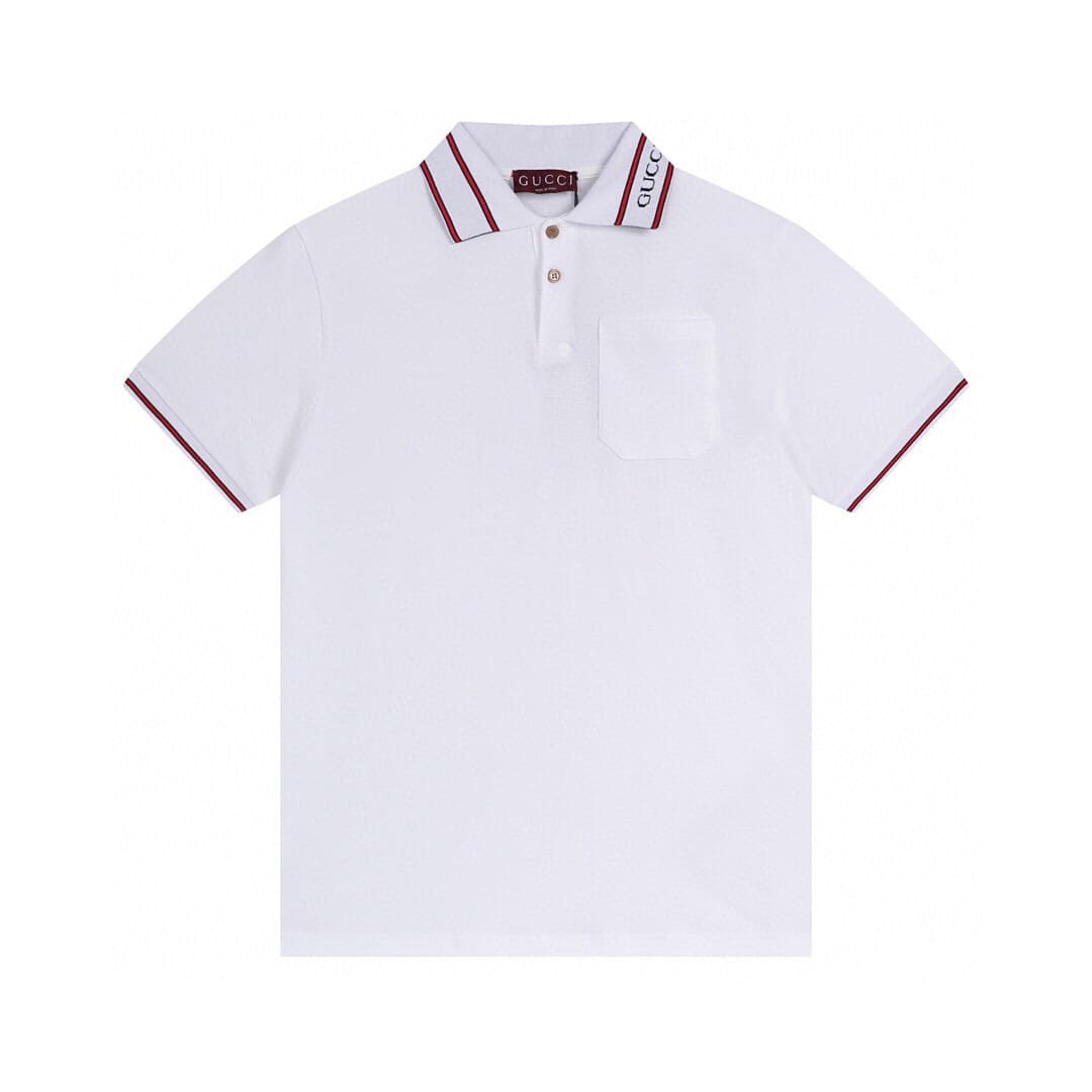 ÁO GUCCI POLO SHIRT WHITE MÀU TRẮNG