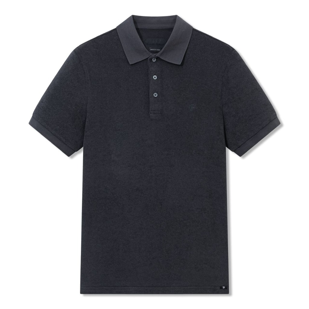 ÁO TOM FORD POLO SHIRT BLACK MÀU ĐEN