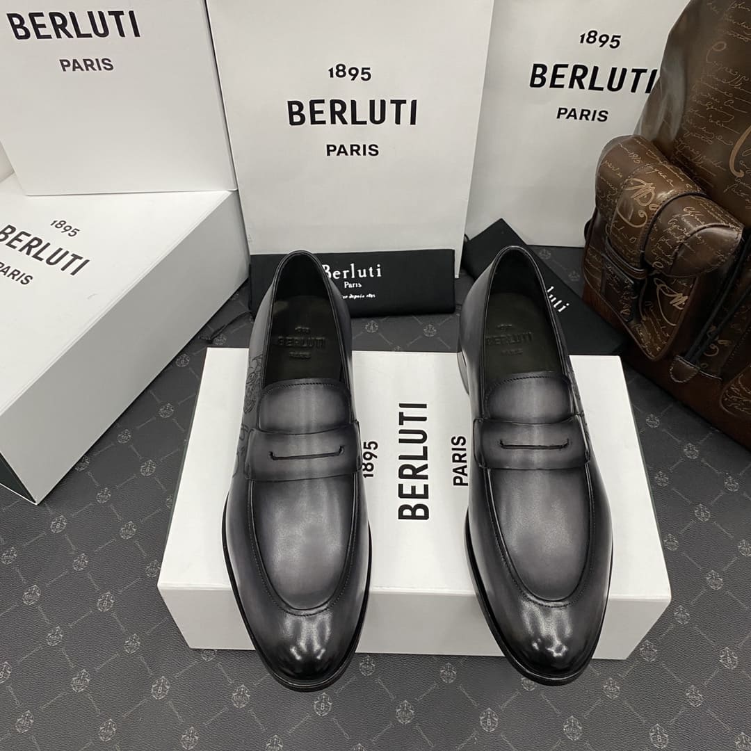 GIÀY BERLUTI ANDY SCRITTO TOP QUALITY SHOES AAA