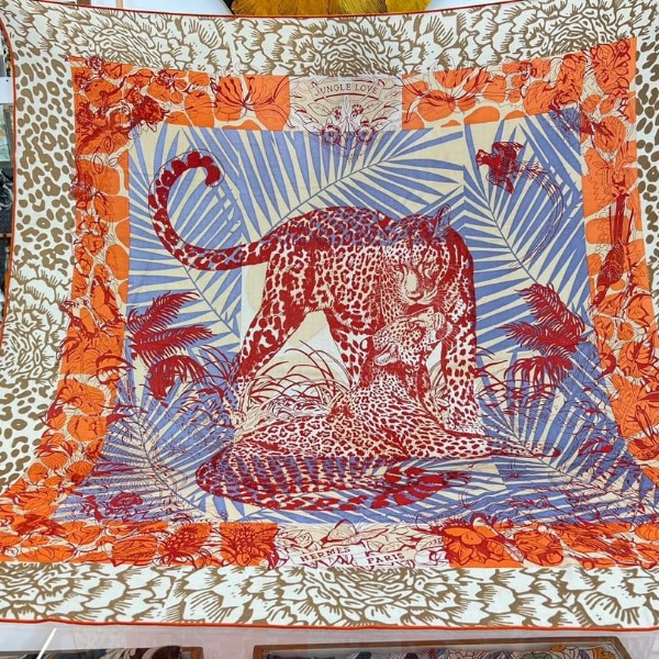 KHĂN HERMES cashmere scarf