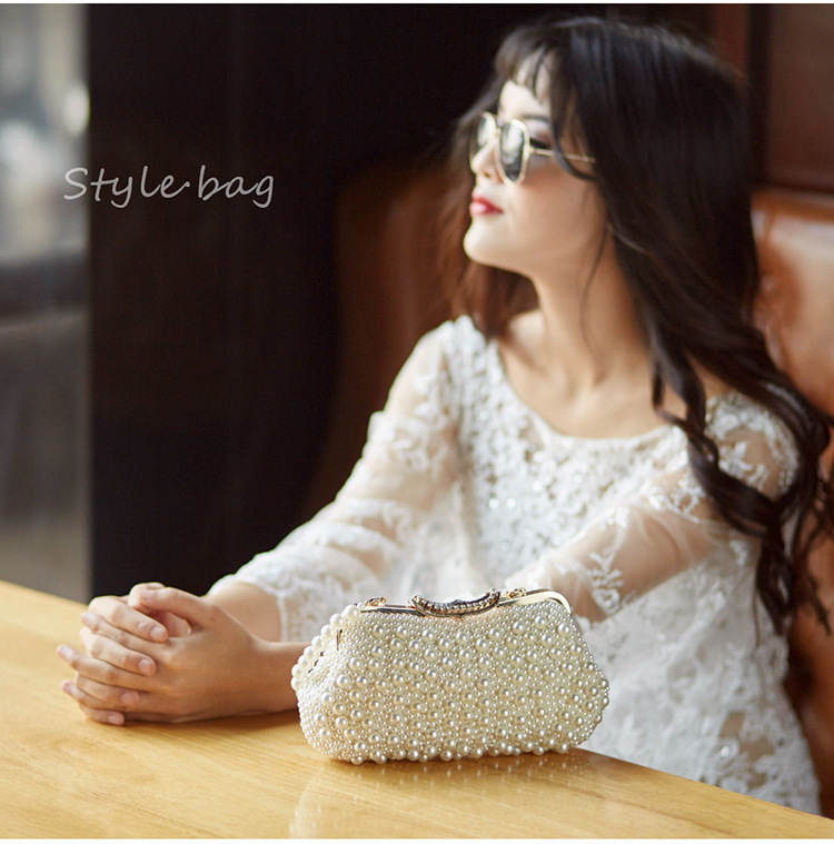 Clutch Ngọc Trai - Clutch Dự Tiệc Thời Trang