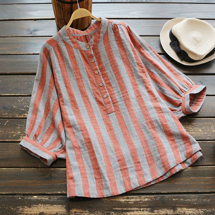 Áo Sơ Mi Nữ Linen Cánh Dơi