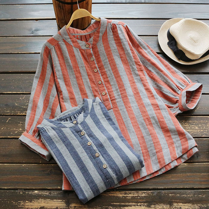 Áo Sơ Mi Nữ Linen Cánh Dơi