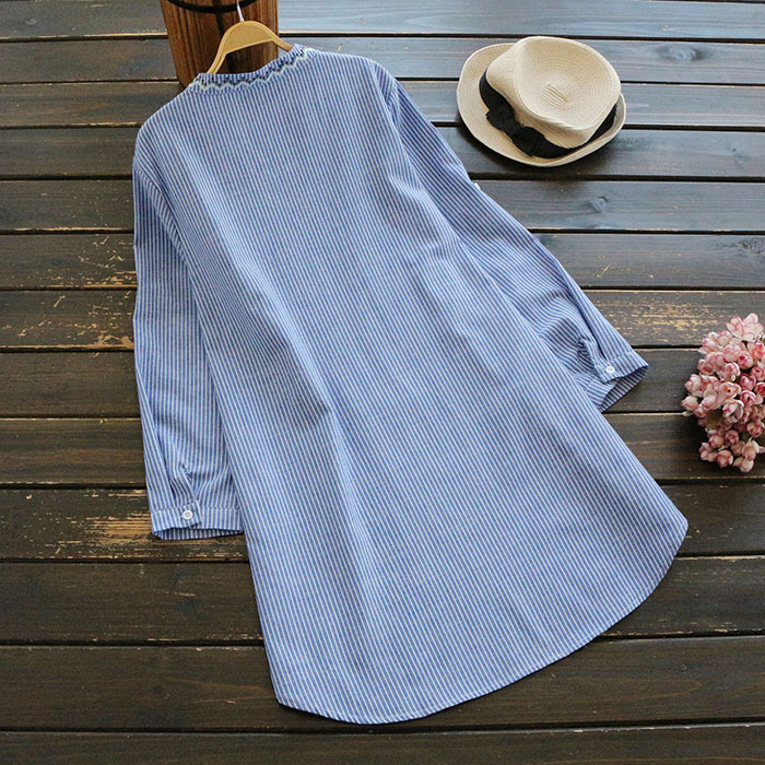 Váy Linen Thêu Hoa Thời Trang