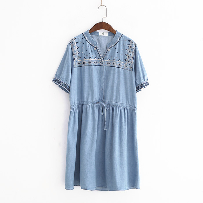 Váy Nữ Denim Linen Thời Trang