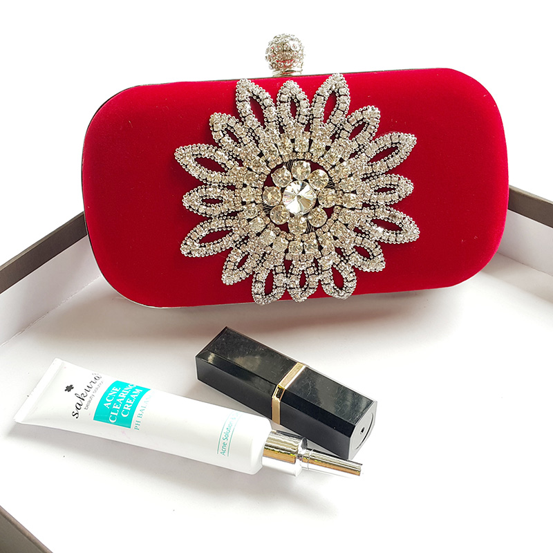 Clutch Nhung Cầm Tay Sang Trọng