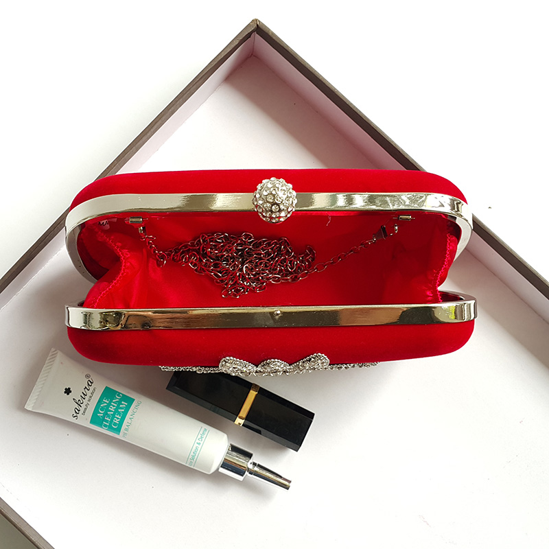 Clutch Nhung Cầm Tay Sang Trọng