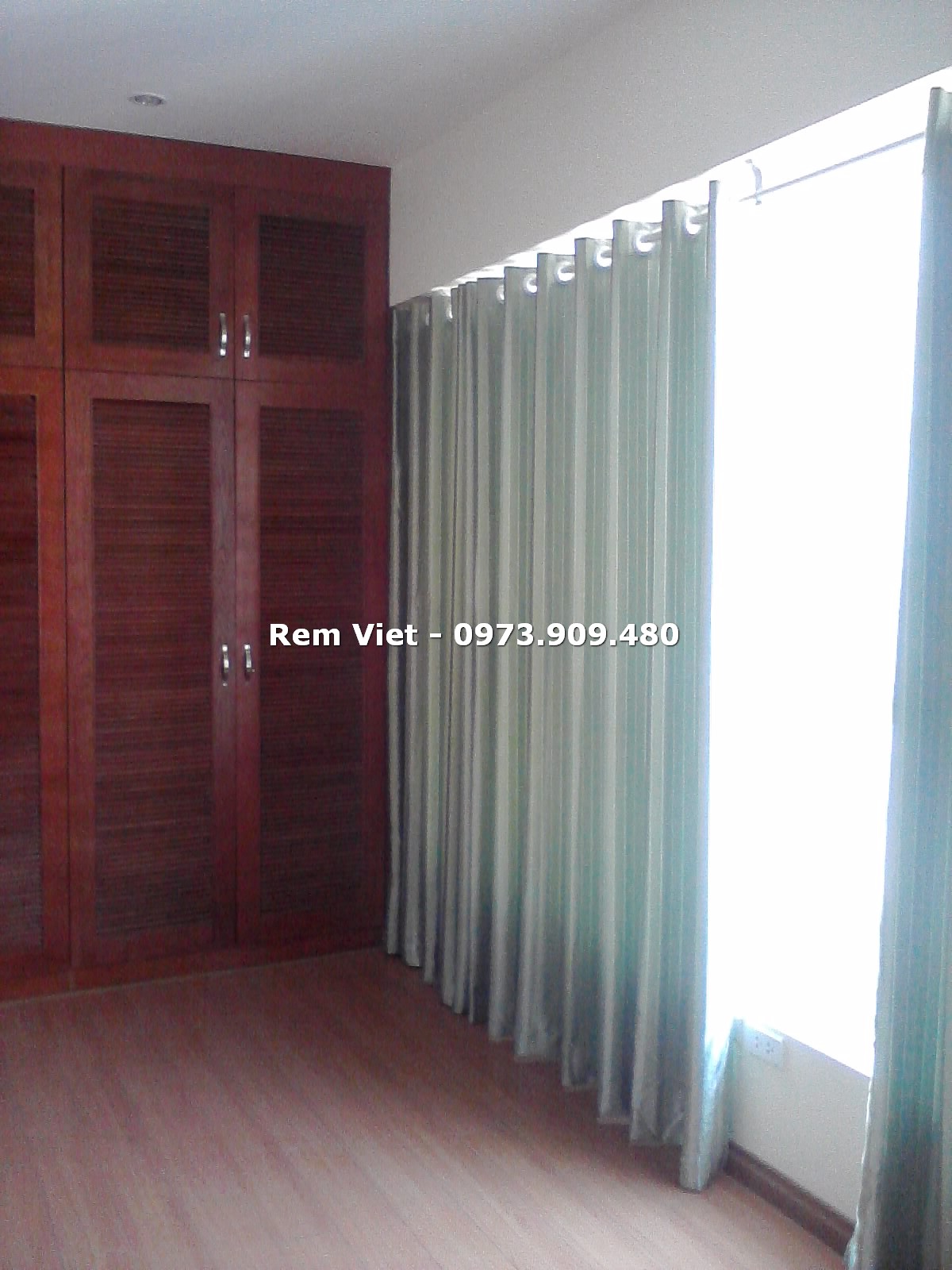 Rèm vải cản nắng 1 lớp