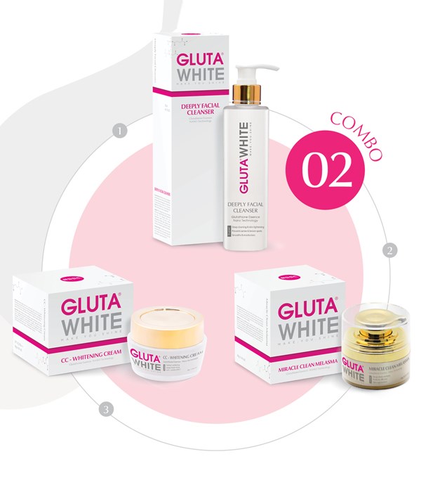 SỮA RỬA MẶT SẠCH SÂU GLUTA WHITE - 6