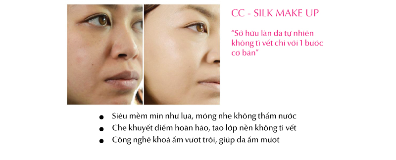 KEM TRANG ĐIỂM CC NHUNG LỤA GLUTA WHITE - 2