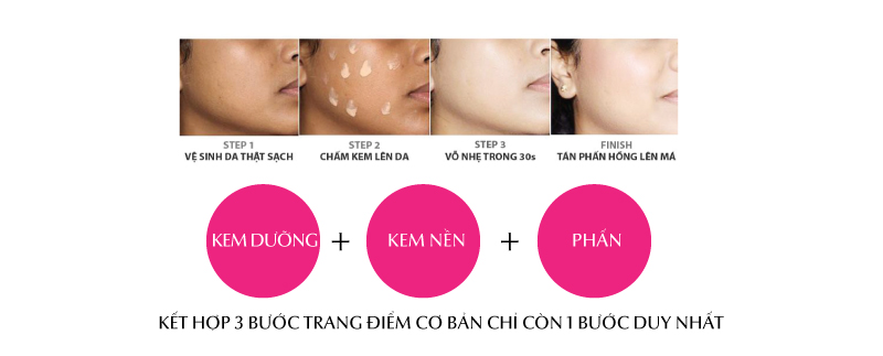 KEM TRANG ĐIỂM CC NHUNG LỤA GLUTA WHITE - 3