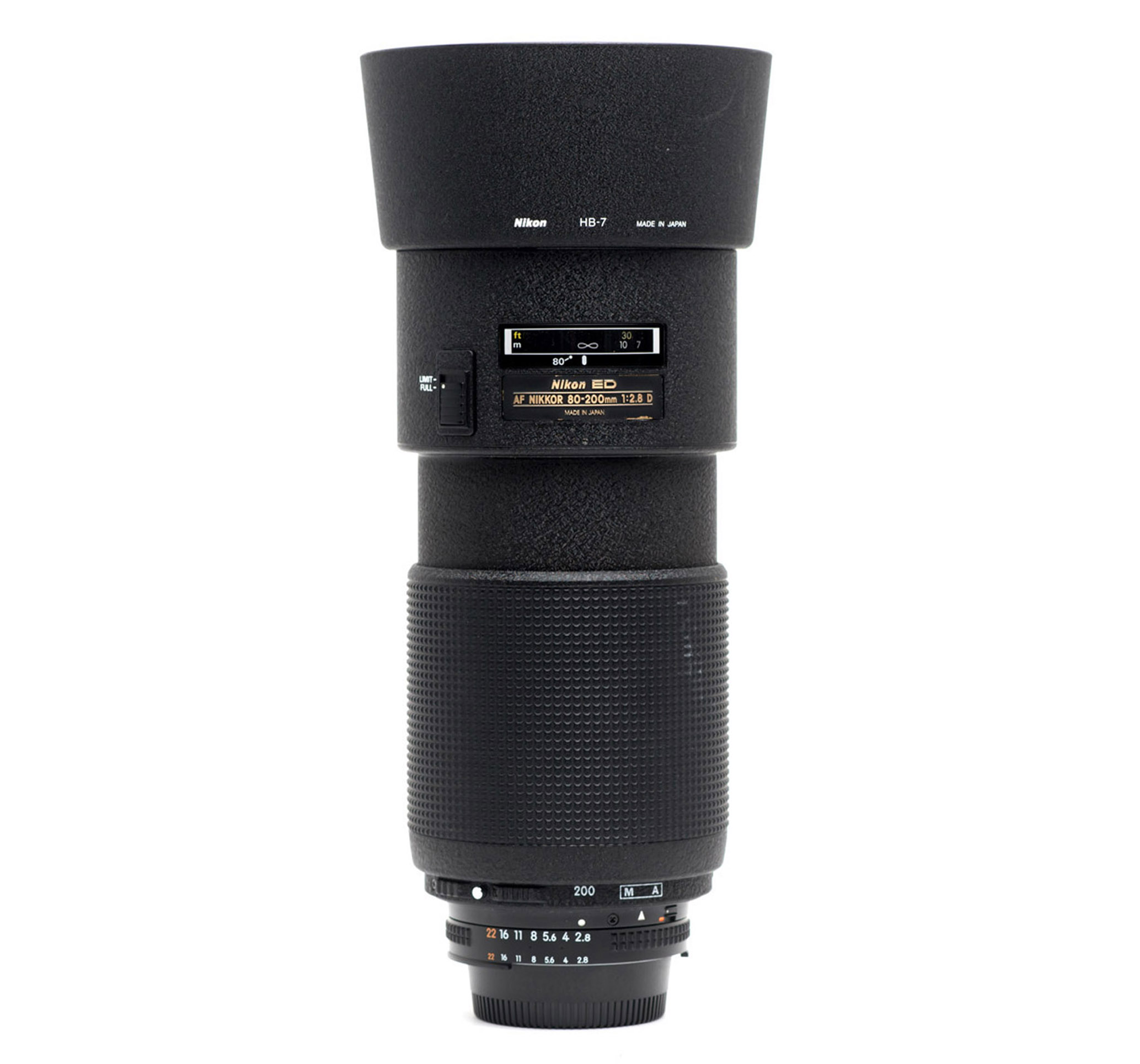 Ống kính Nikon AF FX NIKKOR 80-200mm f/2.8D ED đời 3