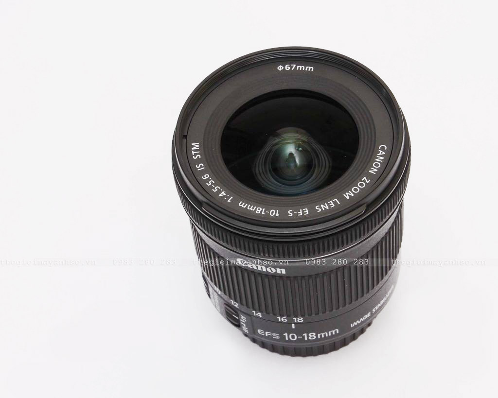 Canon EF-S 10-18mm f/4.5-5.6 IS STM Lens