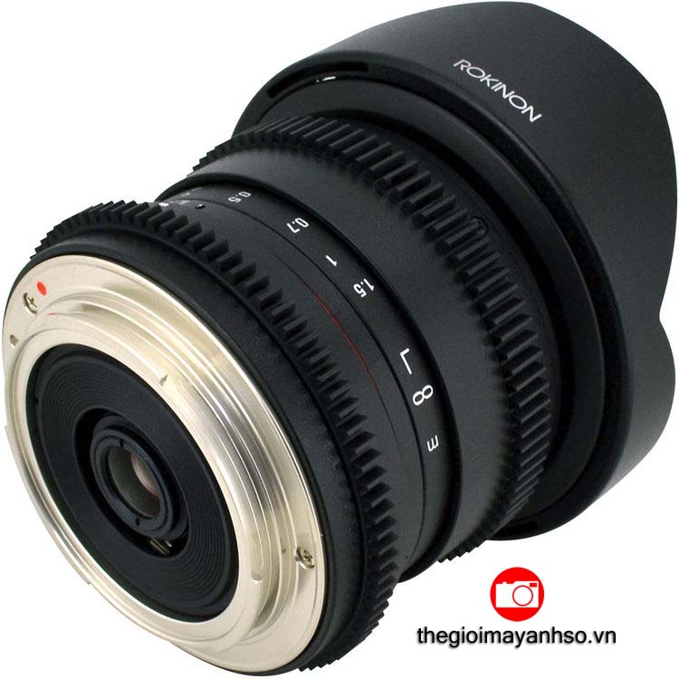 Rokinon 8mm T3.8 Cine Fisheye CS for Canon