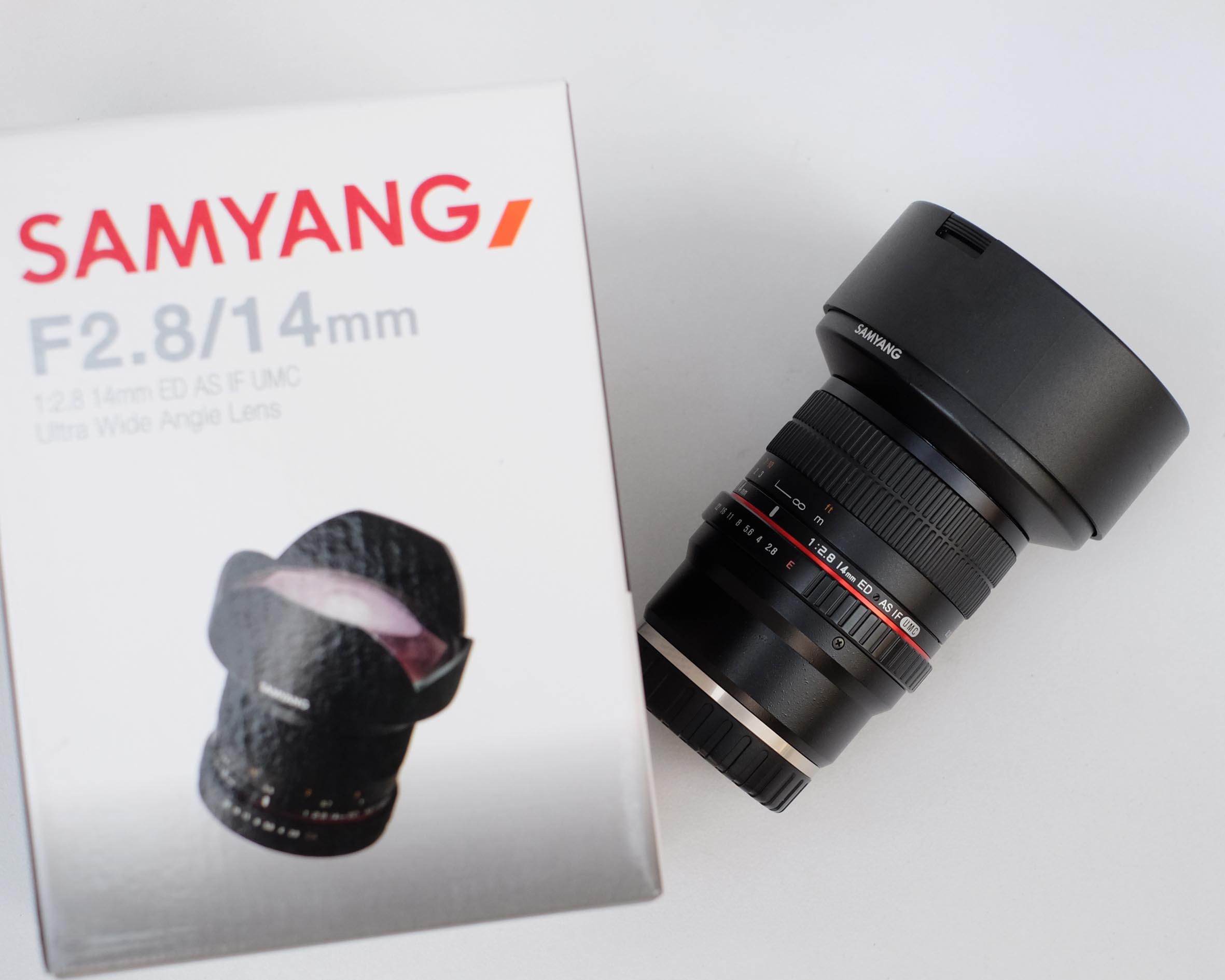 Ống kính Samyang 14mm F2.8 for Sony E (FullFrame)