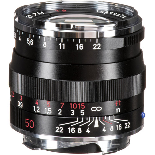 Ống Kính Carl Zeiss Planar T* 50mm f/2 ZM Lens (Black)