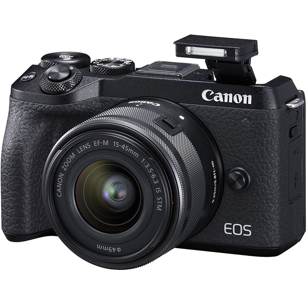 Canon EOS M6 Mark II + Kit 15-45mm (Đen)