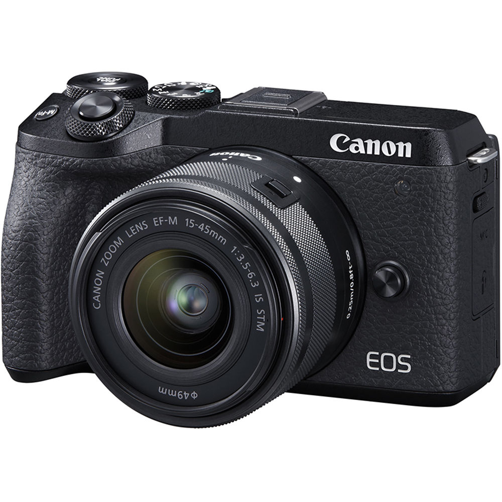 Canon EOS M6 Mark II + Kit 15-45mm (Đen)