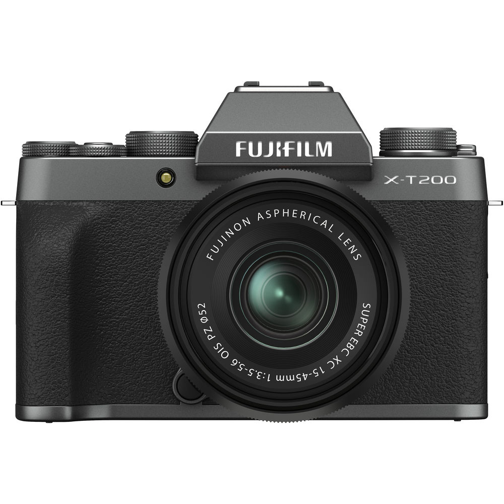 Fujifilm X-T200 + Kit 15-45mm (Black-Sliver-Gold-Grey)