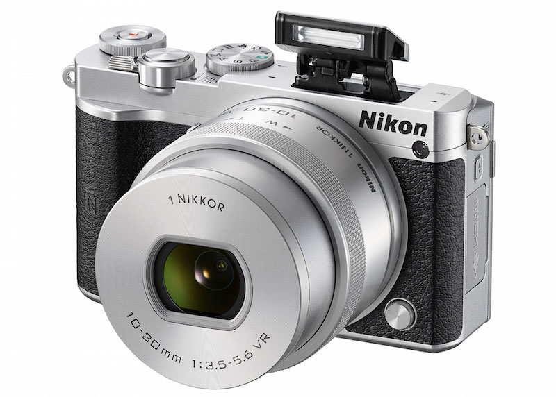 Máy Ảnh Nikon 1 J5 Kit 10-30mm F3.5-5.6 VR (Bạc)