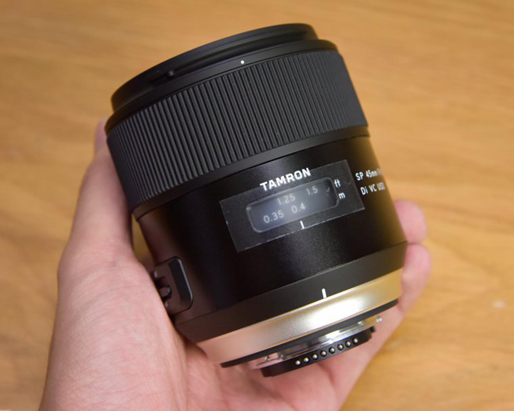 Tamron SP 45mm F/1.8 DI VC USD for Canon