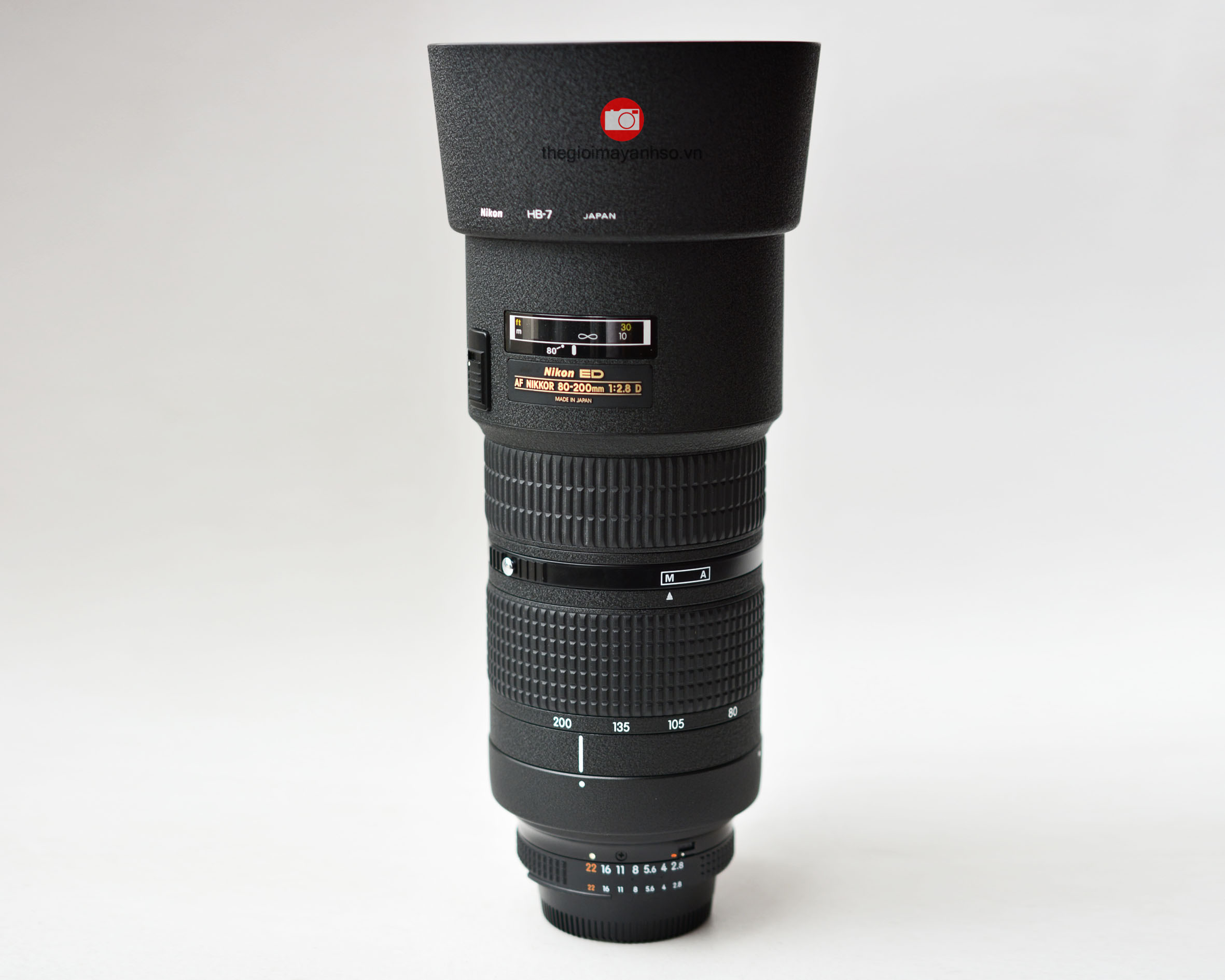 Ống kính Nikon AF FX NIKKOR 80-200mm f/2.8D ED đời 3