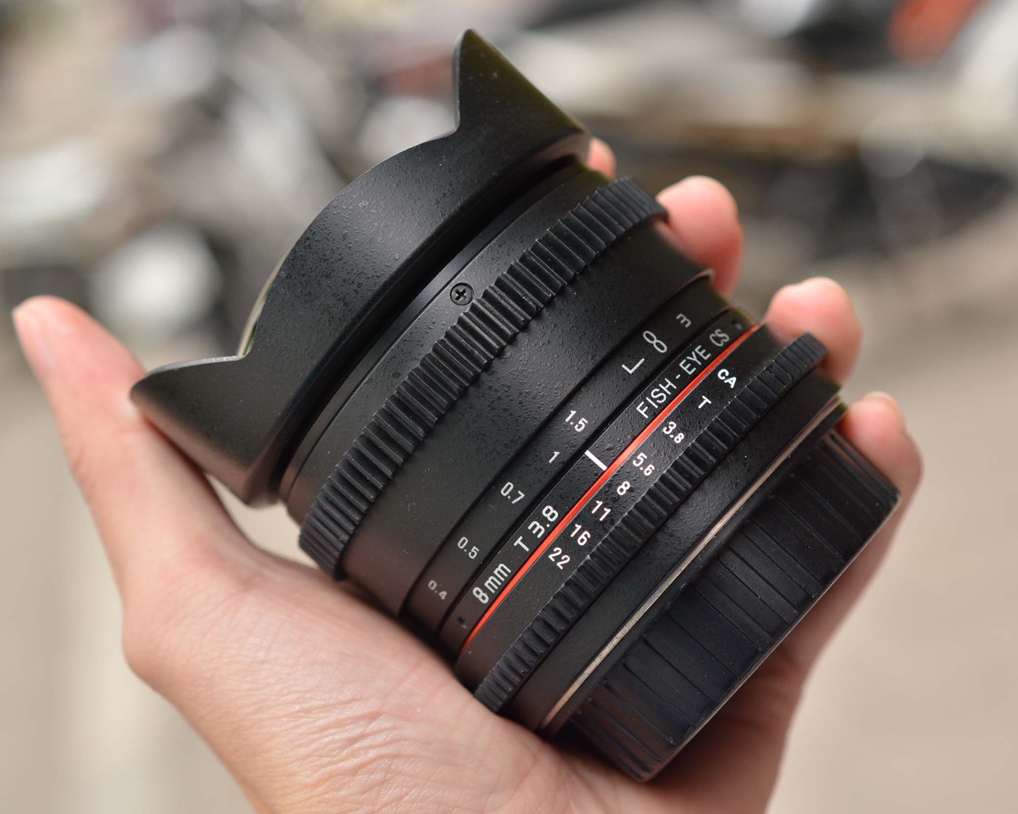 Rokinon 8mm T3.8 Cine Fisheye CS for Canon