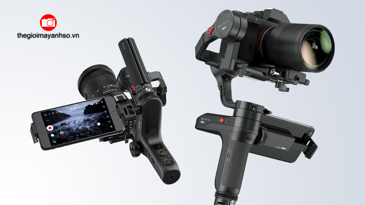 Gimbal Zhiyun  WEEBILL LAB - Tay cầm chống rung cho máy ảnh DSLR/ Mirrorless