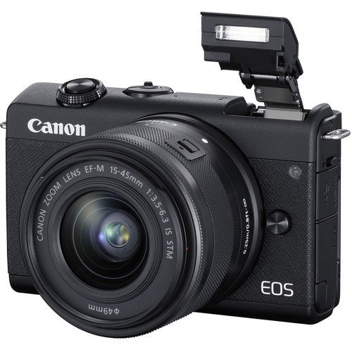 Máy ảnh Canon EOS M200 + Lens 15-45mm STM (Black)