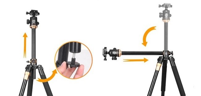 Chân máy ảnh Tripod Beike Q-999H